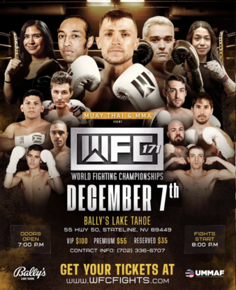 7th Submission Fighting World Champions… WFC: World Fighting Championships